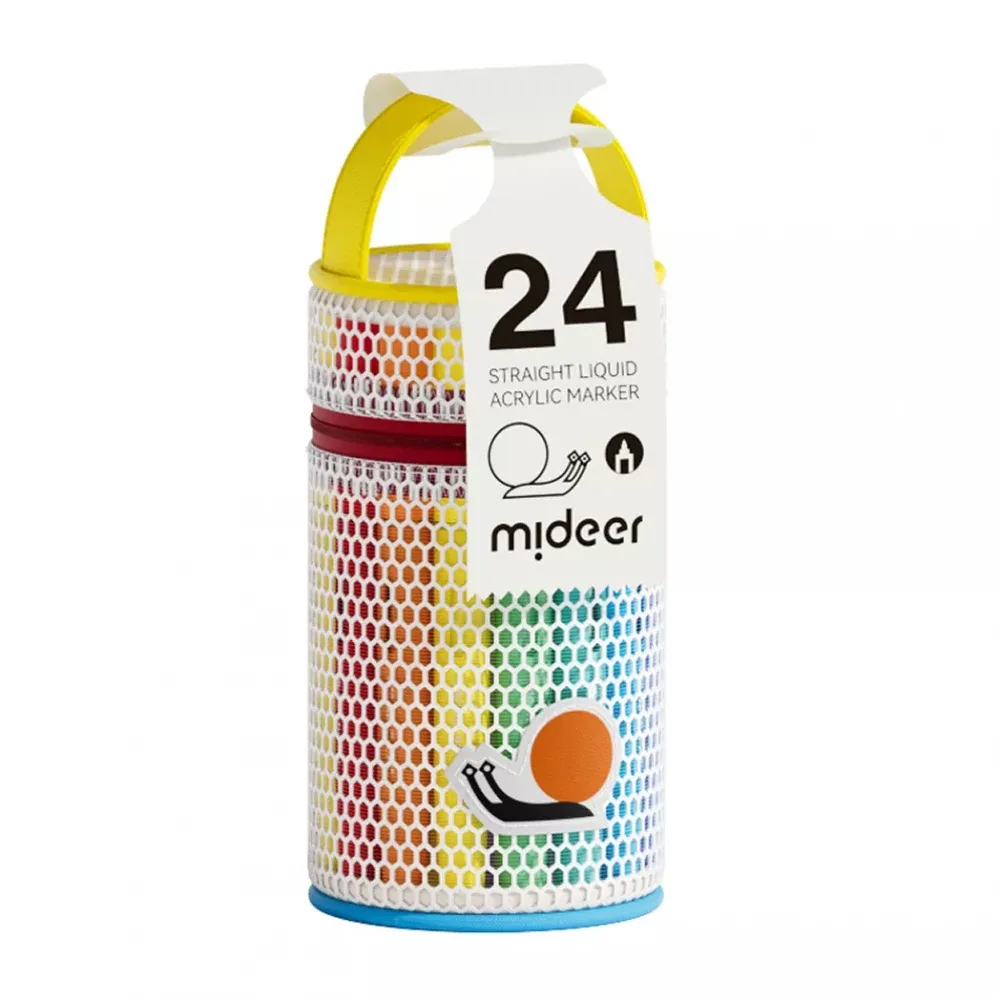 Акрилові маркери Mideer 24 кольори (MD2331)